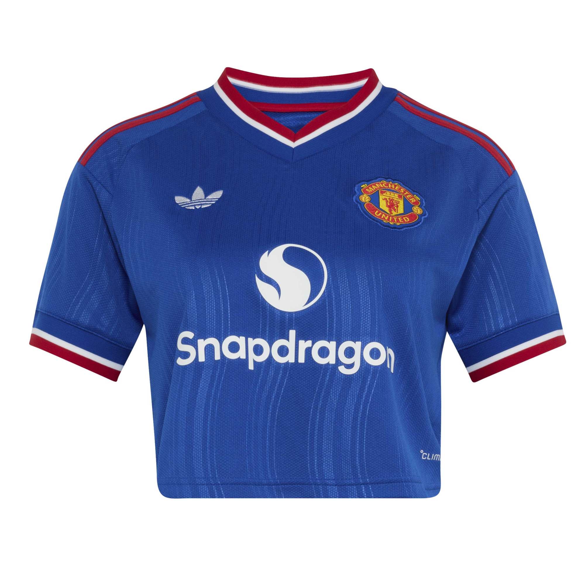 [LK] Manchester United Women's 2026/27 Away Cropped Replica Jersey - Royal