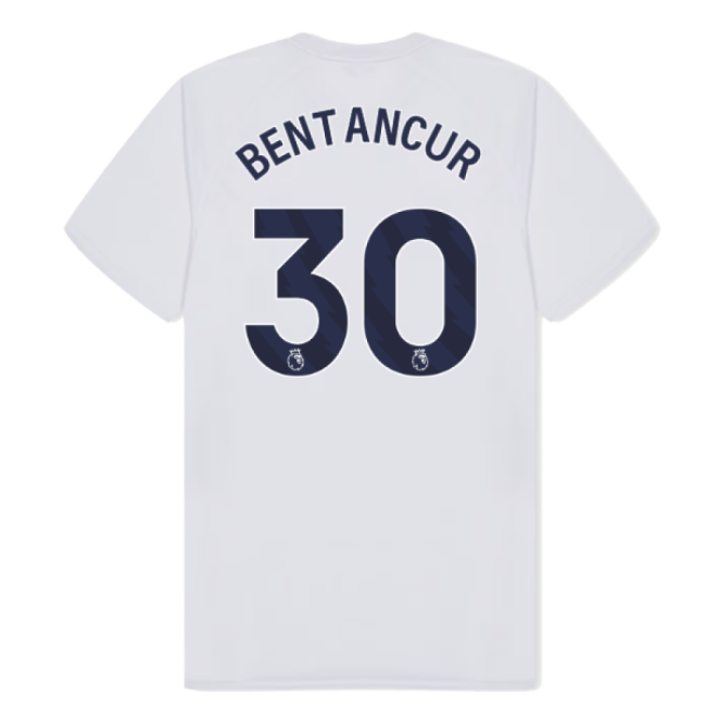 Excellent Thfc Hotspur Poly T-shirt (white) (bentancur 30)
