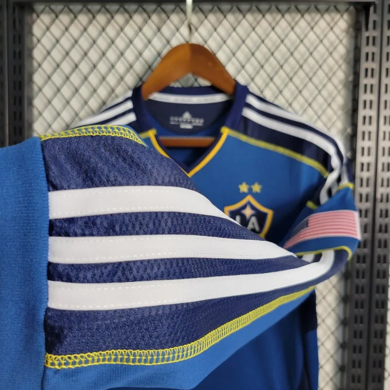 2011-2012 Long Sleeve LA Galaxy Soccer retro kit