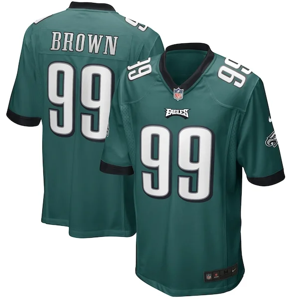 None Game NFL Jersey - Green | Performance Football Apparel | NFL Foot