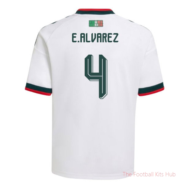 2026-2027 Mexico Away Shirt (Kids) (E.Alvarez 4)