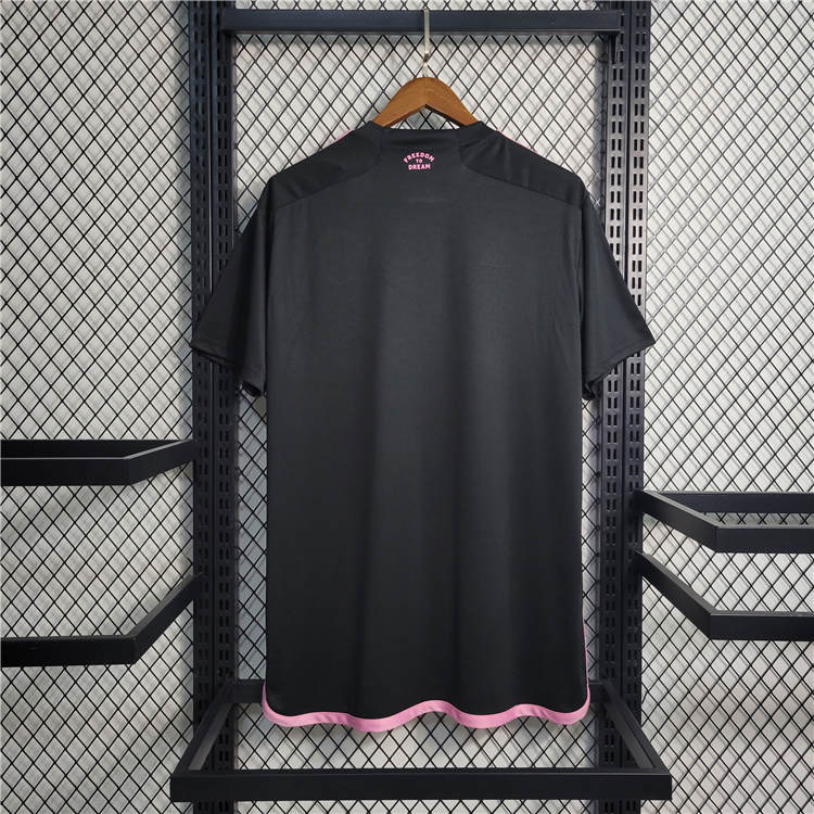INTER MIAMI 2023 AWAY BLACK SHIRT - Official Replica 16128
