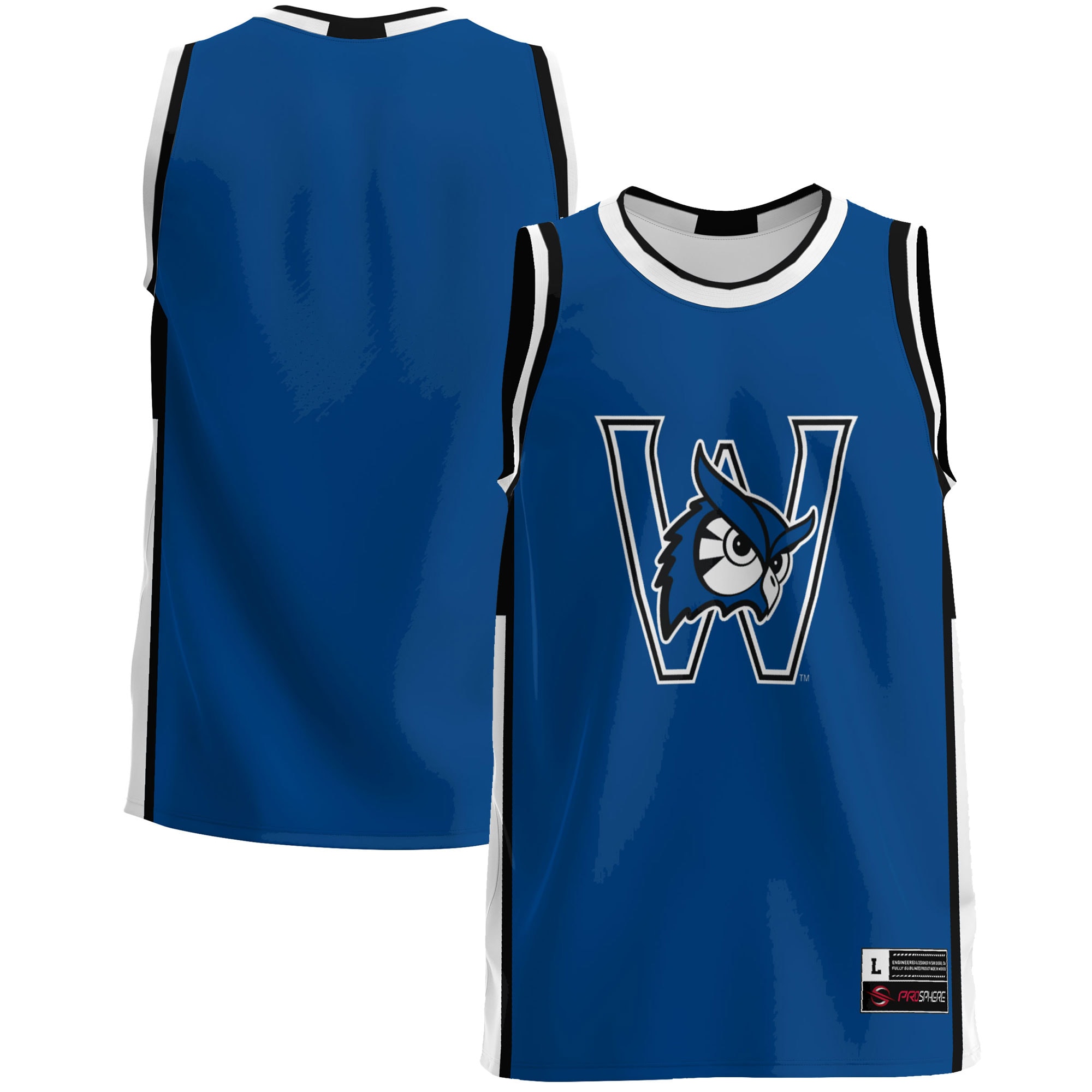 [DDG] Women's Westfield State Owls GameDay Greats Lightweight Basketball Jersey - Blue