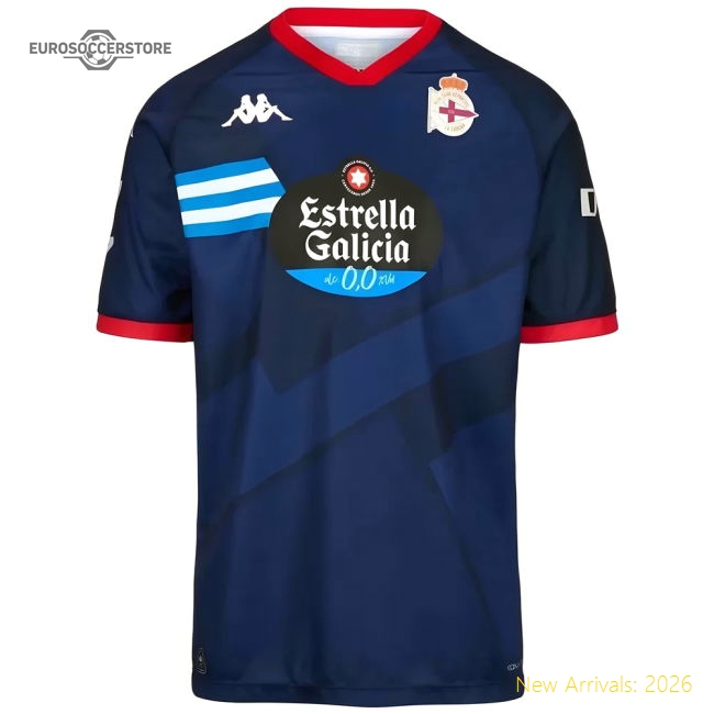 Top-Quality Fan-Favorite 2024-2025 Deportivo La Coruna Away Shirt