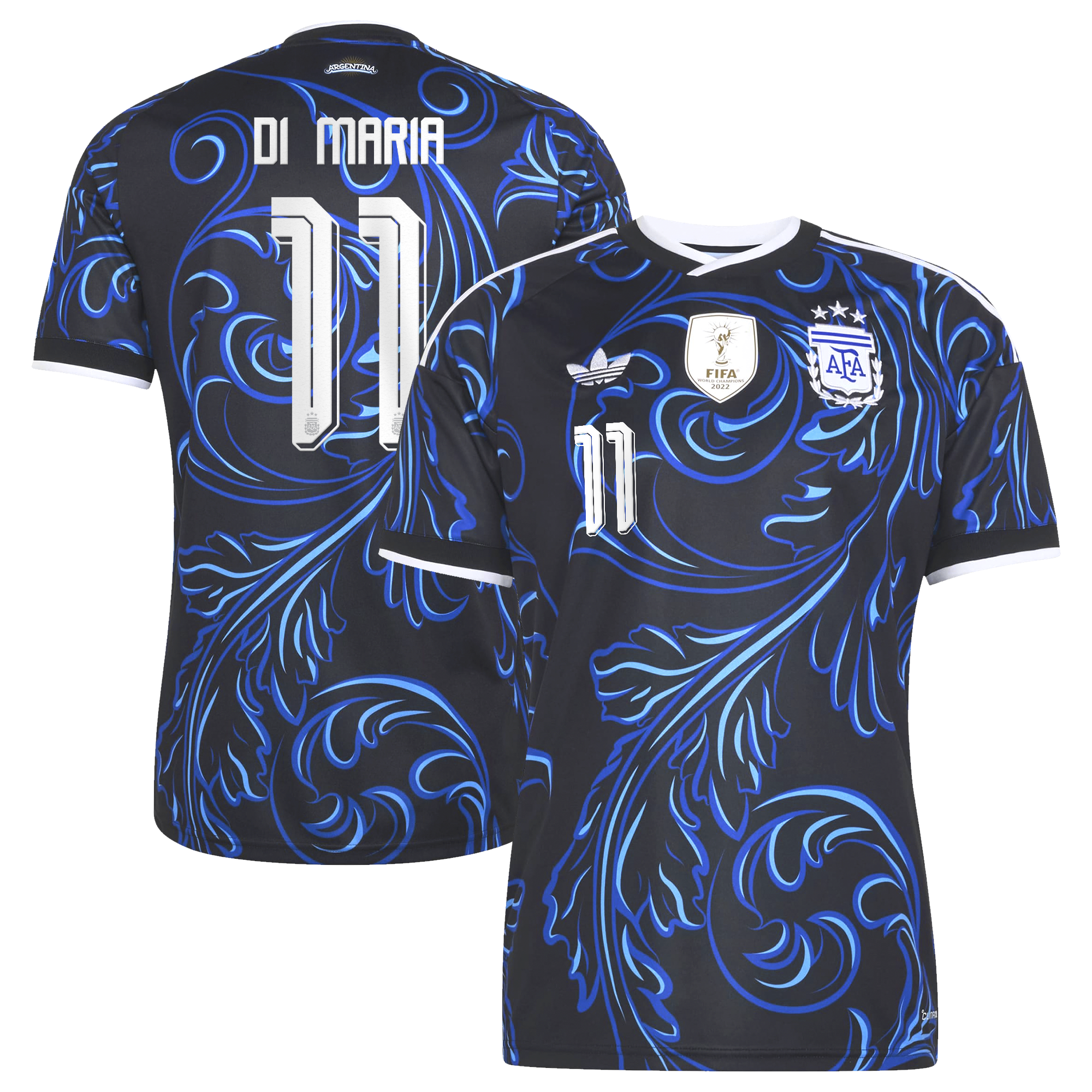 [SJH] Angel Di Maria Argentina National Team 2026 Away Replica Jersey - Black