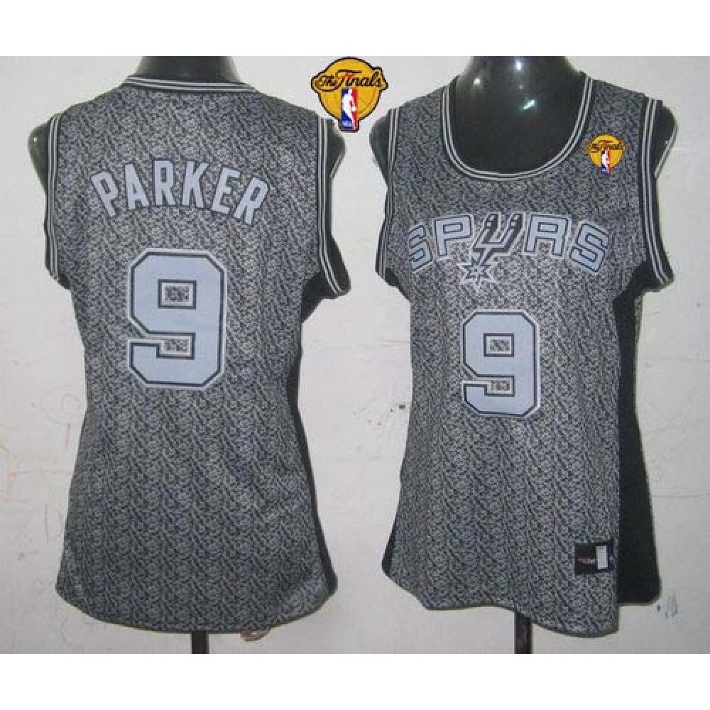 Fan Favorite Genuine Men's Spurs #9 Tony None Basketball Jersey