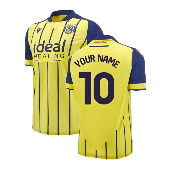 2024-2025 West Brom WBA Albion Away Shirt (Your Name)