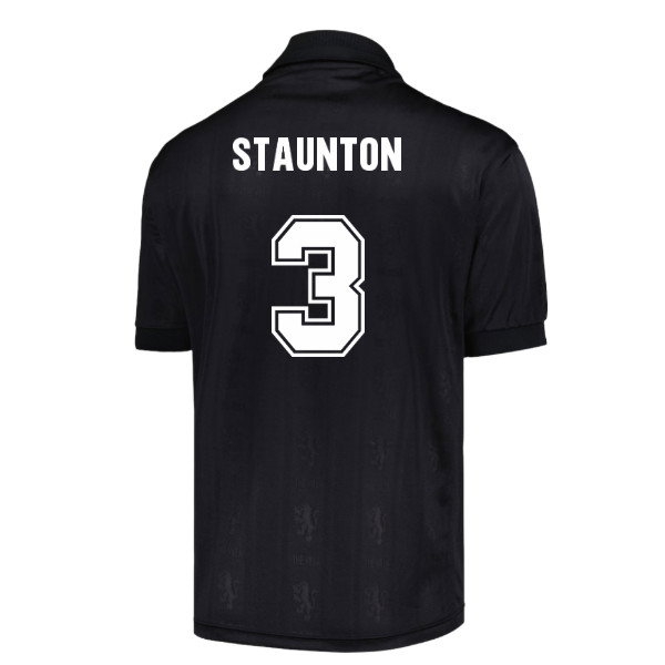 Aston Villa 1996 Black Out Retro Shirt (Staunton 3)
