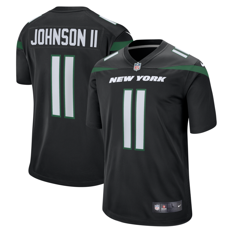 None Jermaine Johnson II NY Jets Professional Fan Favorite Football Ap