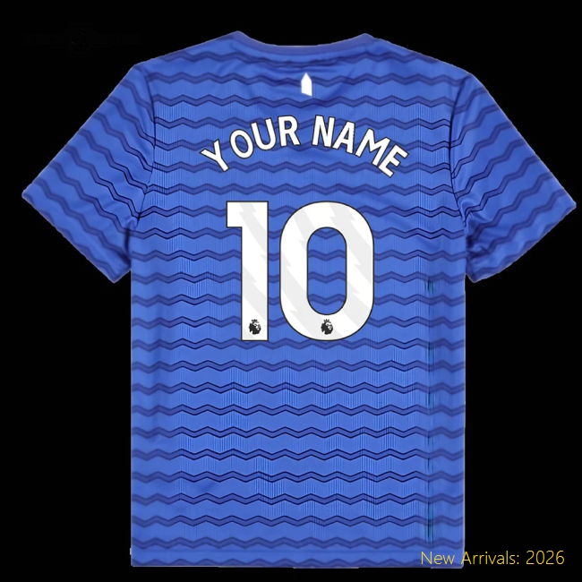 Everton Fc Children 2025 Home Jersey Shirt Football Fan Game Day Match Day Essential