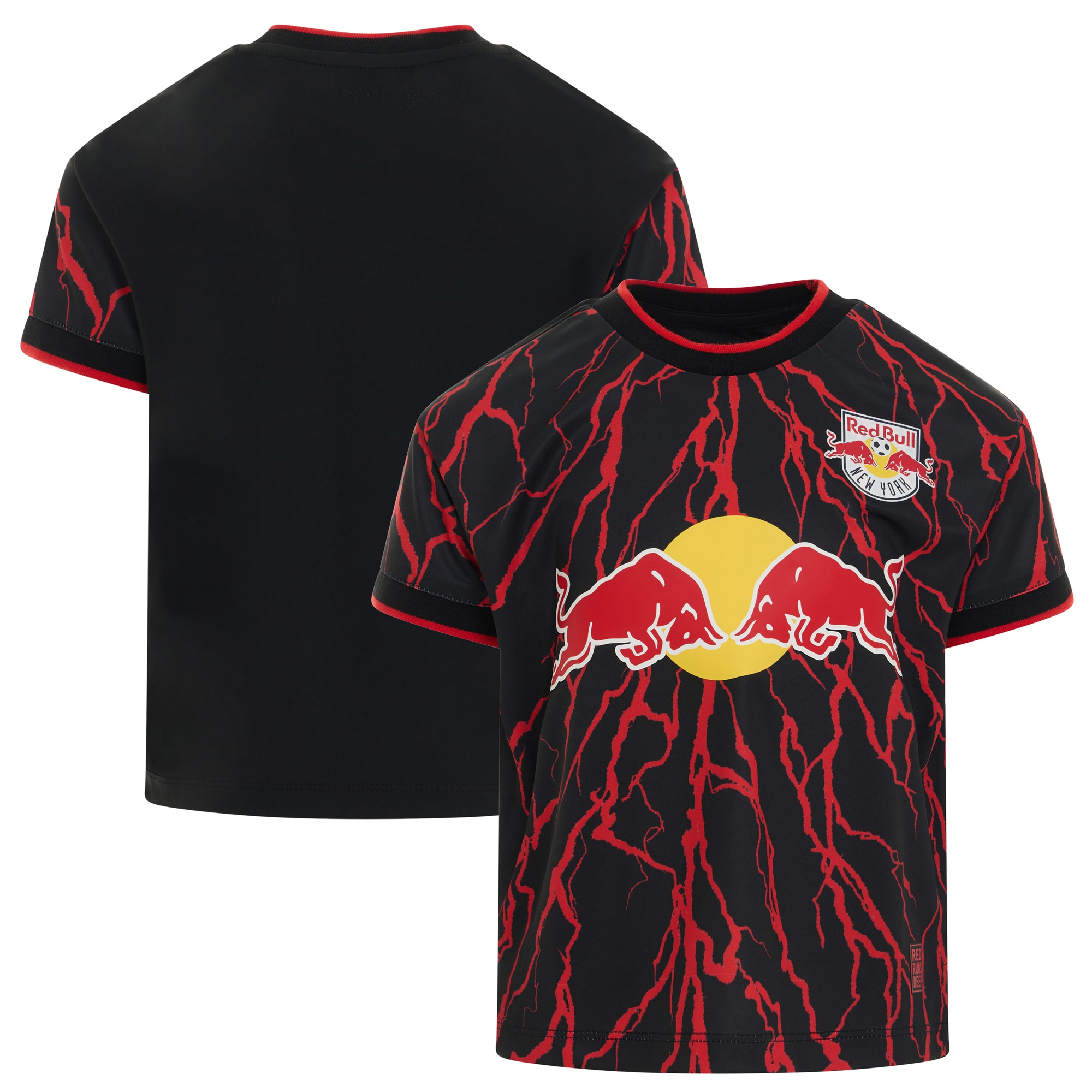 [JED] New York Red Bulls Toddler 2026 The Rooted Kit Replica Jersey - Black