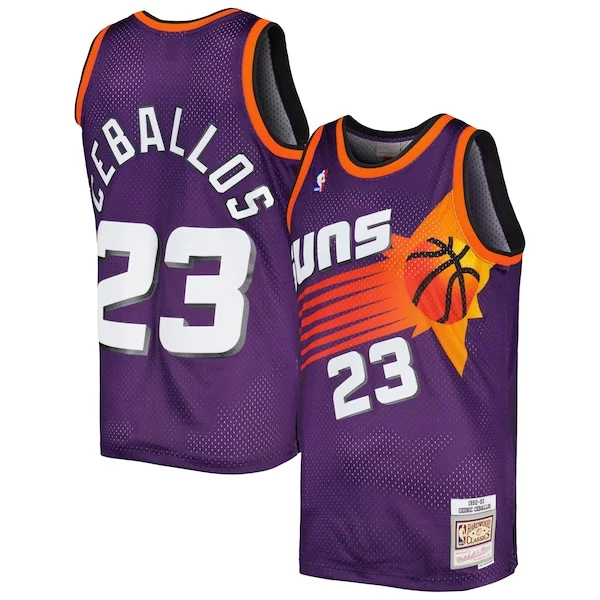 Cedric Ceballos PHX Swingman Jersey - official vintage casual