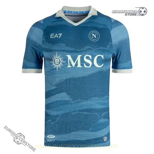 Napoli's Fourth Jersey for the 24-25 Season with LUKAKU's Number 11