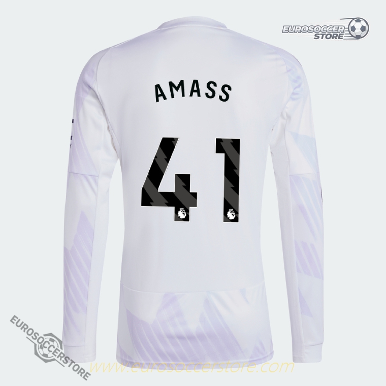 AMASS 41 Long Sleeve Away Jersey for Manchester United 25-26 Season