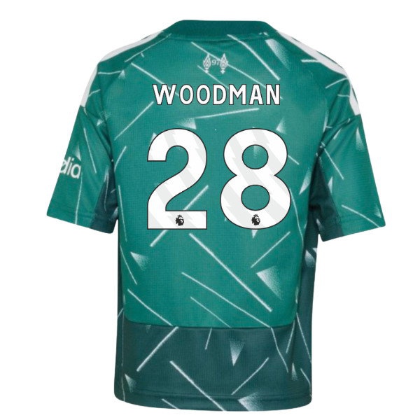 [DDJ] 2026 2027 Liverpool Mini Kit Home Goalkeeper Kit (Woodman 28)