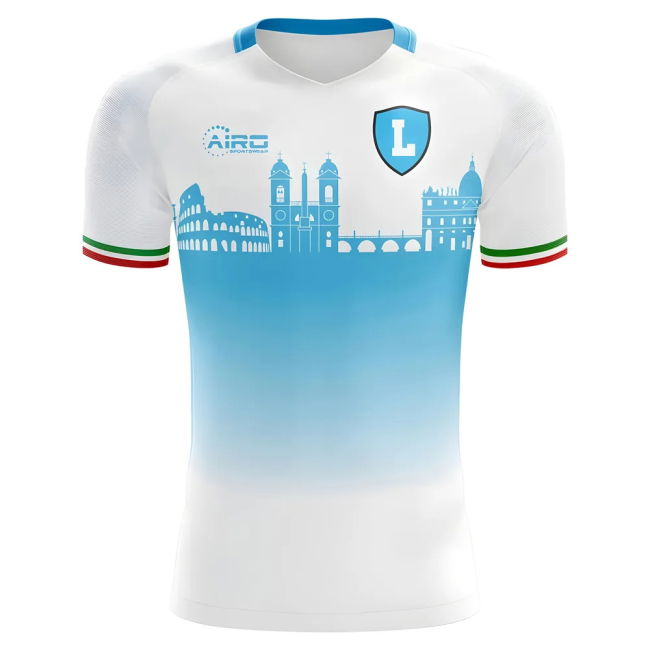 High Quality 2025-2026 Lazio Home With Vintage Design - Midfield