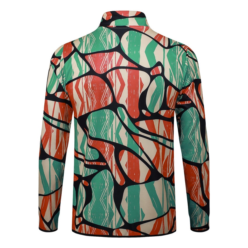 Arsenal Tracksuit Jacket 2024 2025 Red Green
