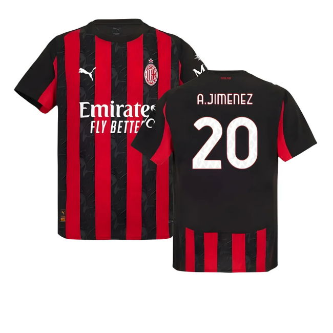 Rossoneri Jimenez 2 #0 2025-2026 Season Economical Licensed Prod (v8)