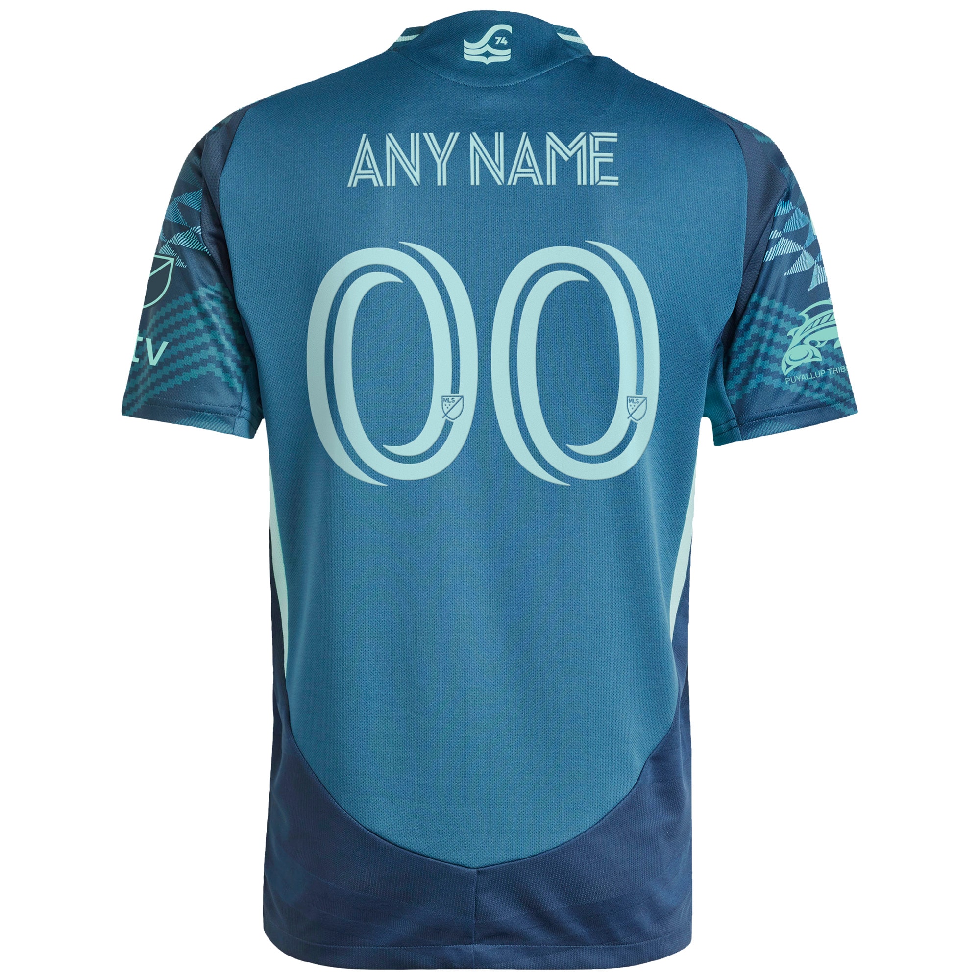 [LK] Seattle Sounders FC 2025 The Salish Sea Kit Authentic Custom Jersey - Blue