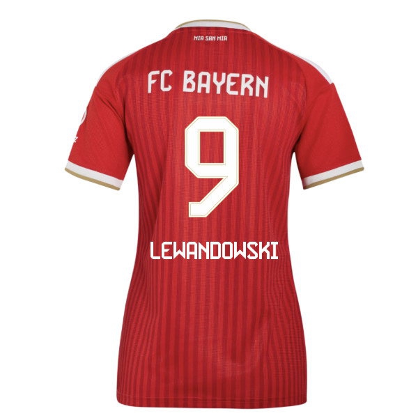 [DDJ] 2026-2027 Bayern Munich Home Shirt (Womens) (Lewandowski 9)