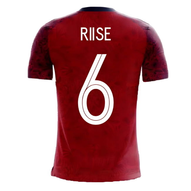 Norway 2025-2026 Home Concept Football Kit (Airo) (Riise 6)