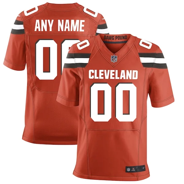 None Elite NFL Jersey - Orange | Premium Football Apparel | NFL Footba