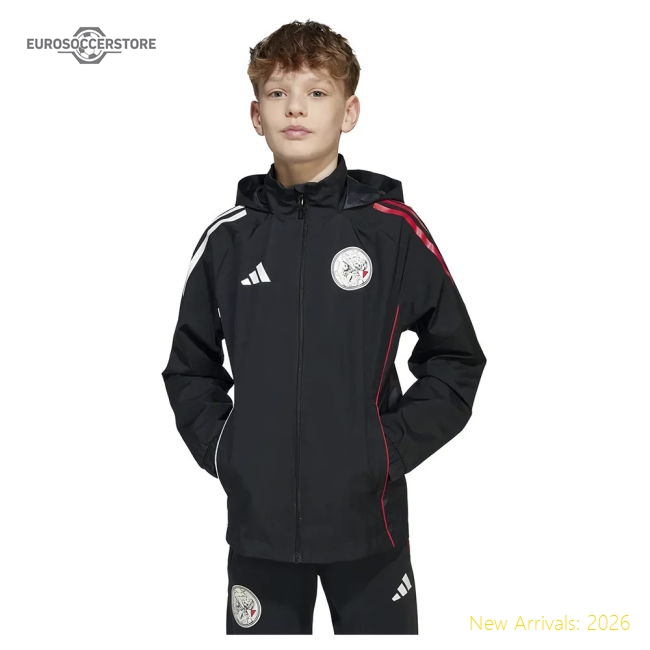 Ajax 2024-25 Fan Version For Kids Match Day Shirt Soccer Wear