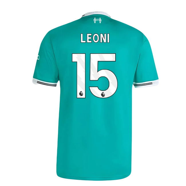 Elite Style Liverpool Third Pro Shirt 2025-2026 (Leoni 15)