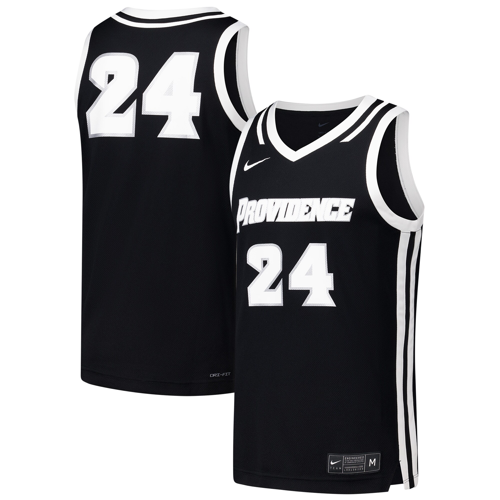 [DDG] Providence Friars Replica Basketball Jersey - Black