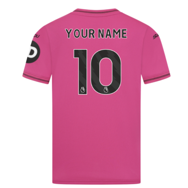match worn 2025-2026 Wolves Goalkeeper Away Shirt (Pink) - Kids (Yo...