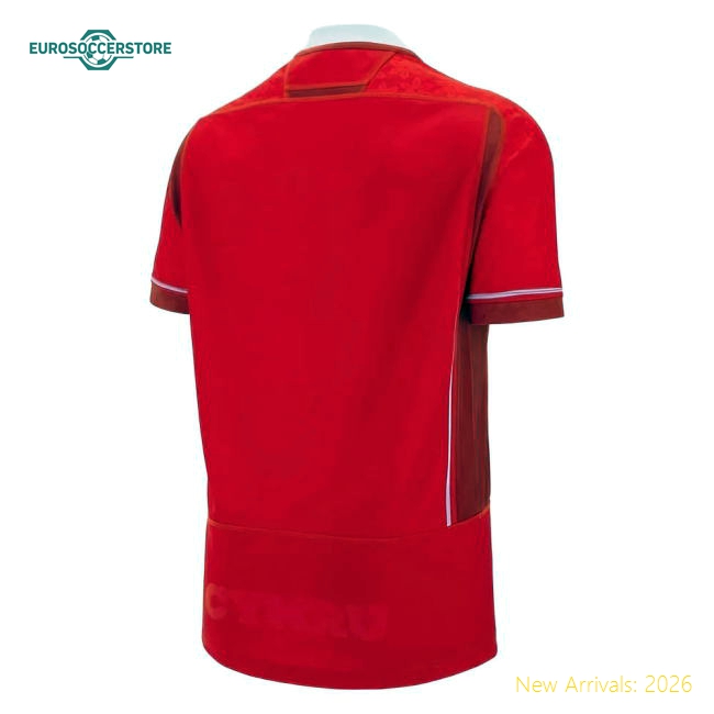 2025-2026 Wales WRU Home WRWC Replica Rugby Shirt (Kids)