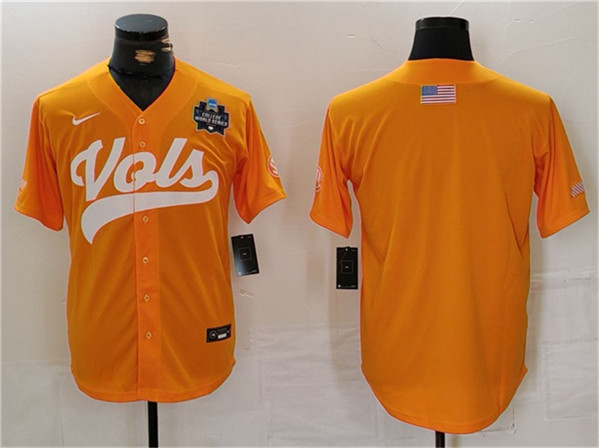 Men's None Orange 2024 official licensed None #None away jersey Jersey