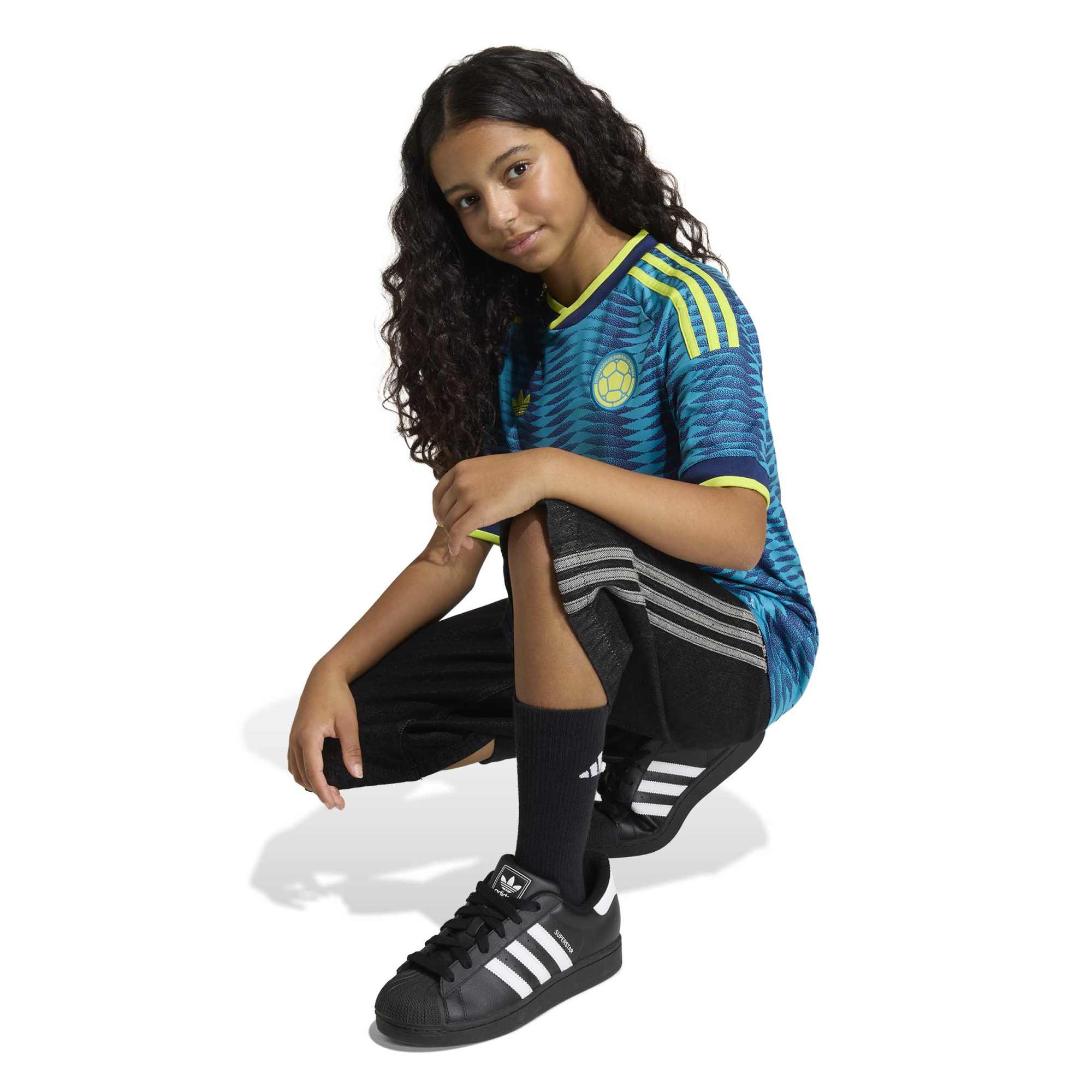 [SJH] Colombia National Team Youth 2026 Away Replica Jersey - Turquoise