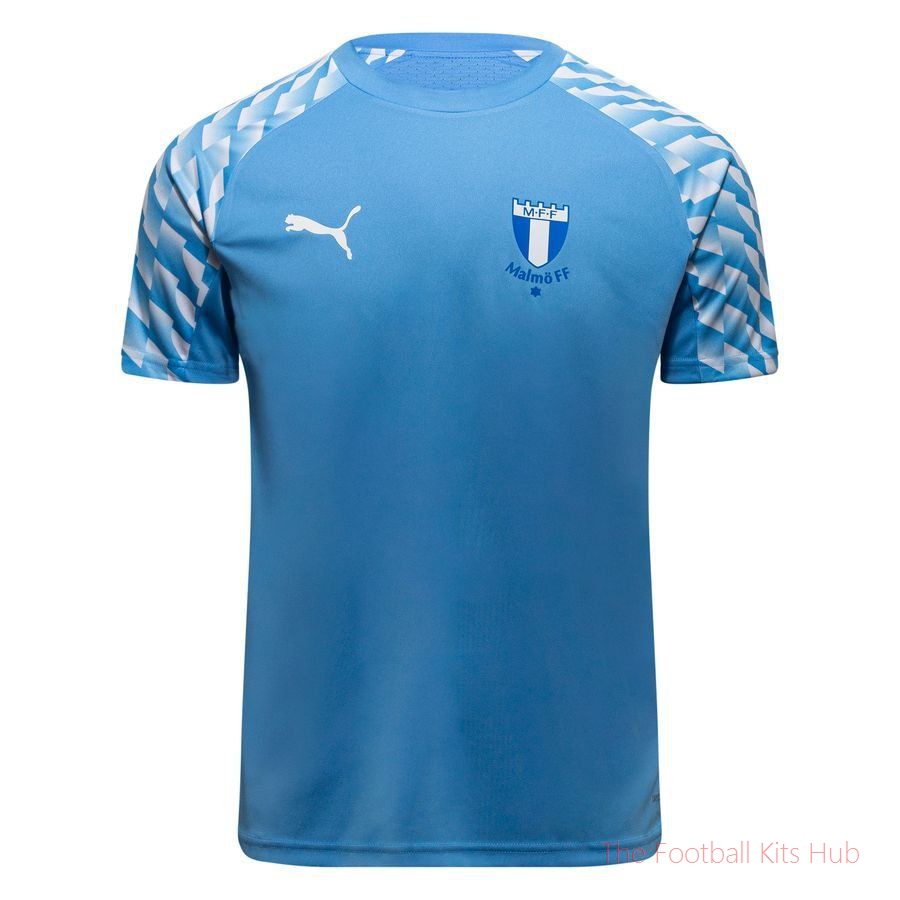 Malmö FF Training T-Shirt teamLIGA26 - Team Light Blue/PUMA White Kids