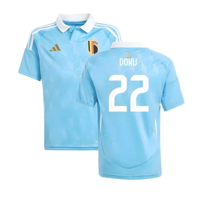 2024-2025 Away Shirt by Belgium (Kids