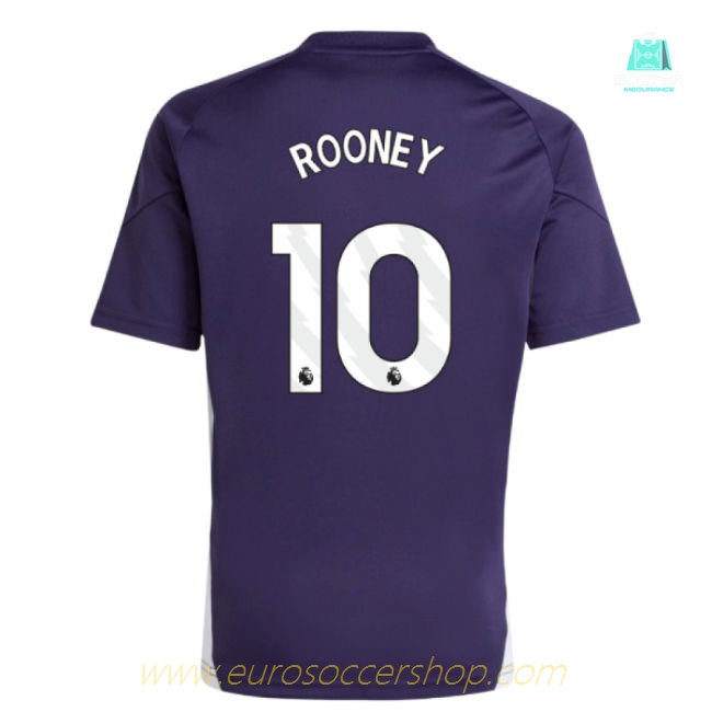 2025-2026 Man Utd Training Jersey (Aurora Plum) - Kids (Rooney 10)