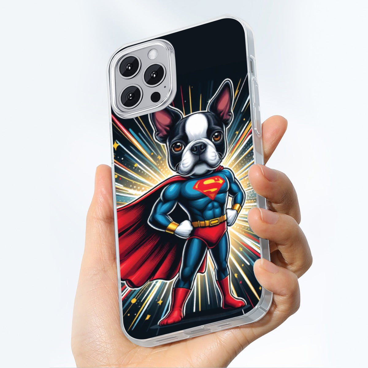 French Bulldog Birdie Iphone Case For Boston Terrier Lovers Durable Dog Item