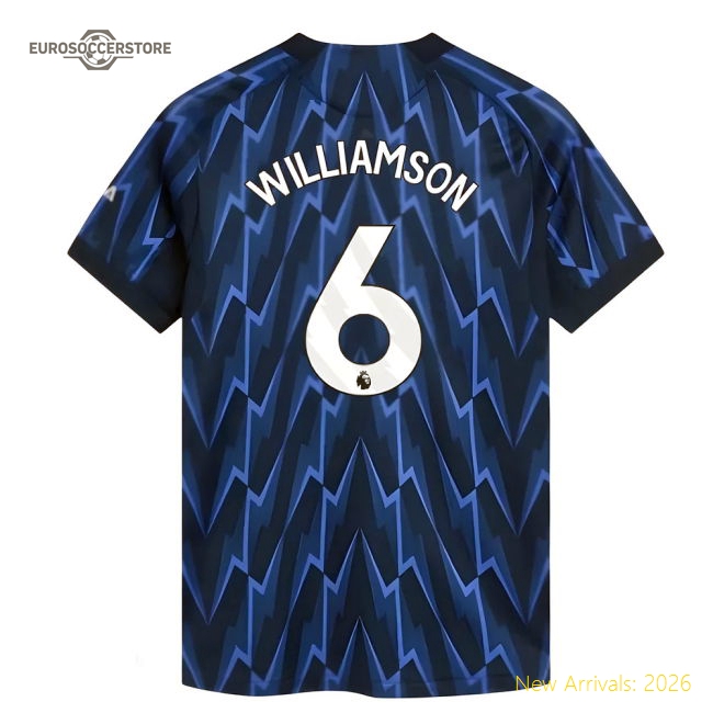 Chic Arsenal Womens Jersey Williamson 2025-2026 Performance Fabric