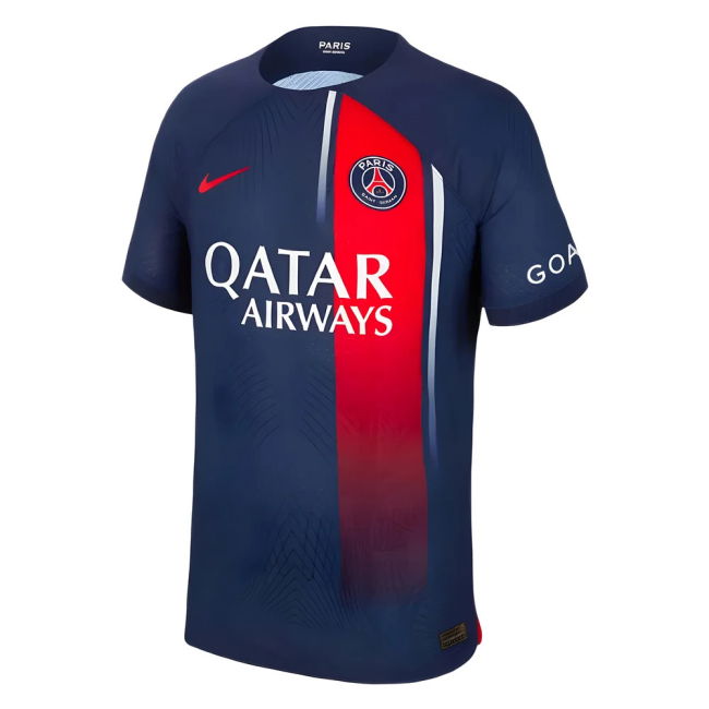 2023-2024 PSG Home Shirt Stretch Fabric Stretch Fabric Reinforced Seams