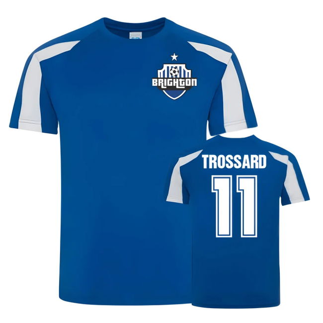 Match-Quality Leandro Trossard Brighton Sports Training Jersey (Blue)
