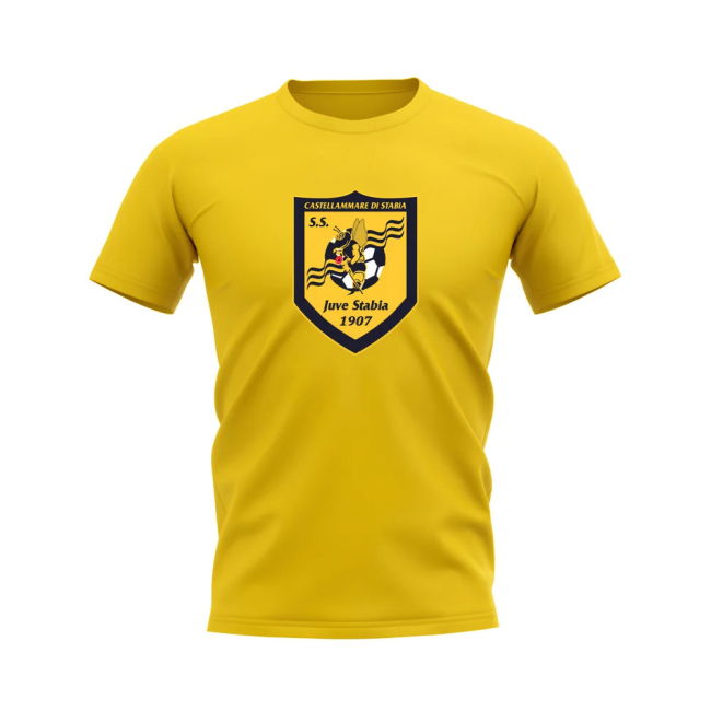 Juve Stabia Badge T-shirt (Yellow)