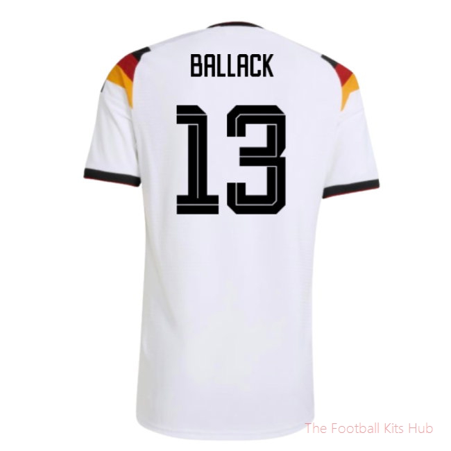 [JED] 2026/27 Germany Authentic Home Shirt (Ballack 13)