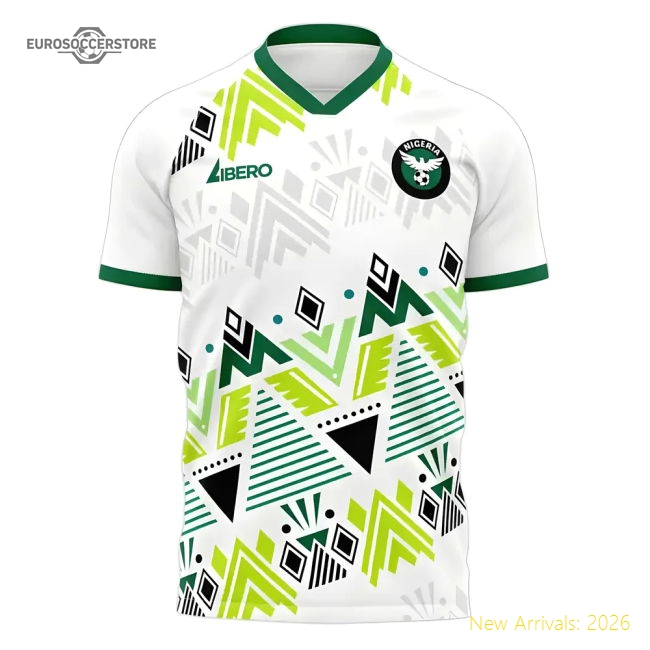 2025-2026 Nigeria Away Fan Version Womens 2026 Away Shirt