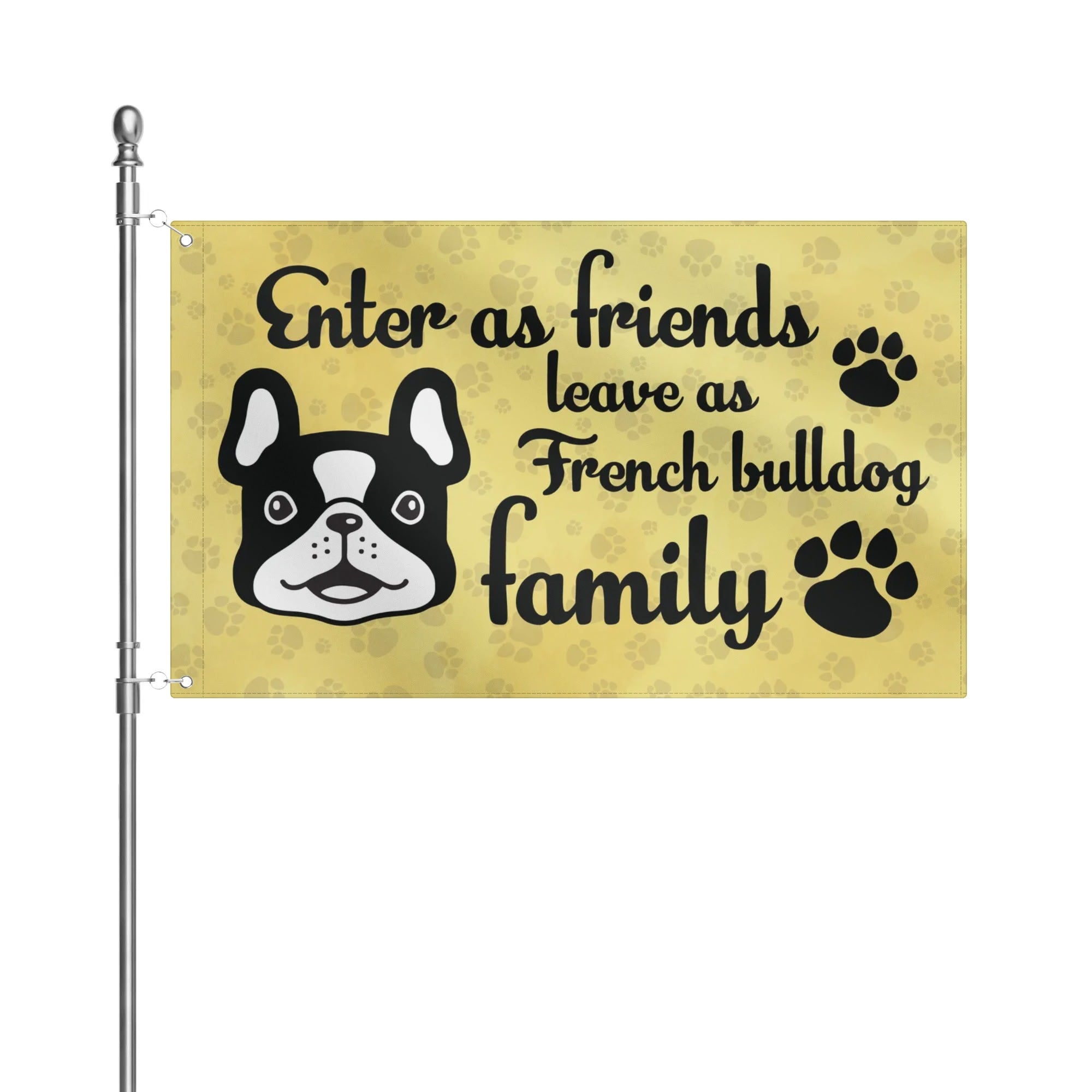 Sophie - Breed-specific Garden Flags For Frenchie Lovers Dog Supplies