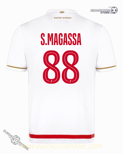 AS Monaco 25-26 Season Home MAGASSA 88 Football Jersey