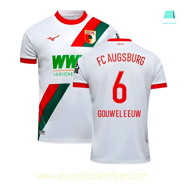 2025-2026 FC Augsburg Home Shirt (Gouweleeuw 6)