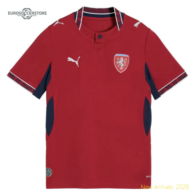 Czech Republic Children 2026 Home Jersey Shirt Football Fan For Football Football Fan Gear