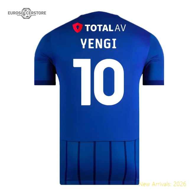 Official 2024-2025 Portsmouth Home Shirt (yengi 10) - Premium Quality