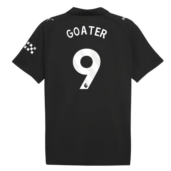 Top Quality Man City 2025-2026 Away Jersey (Goater 9)