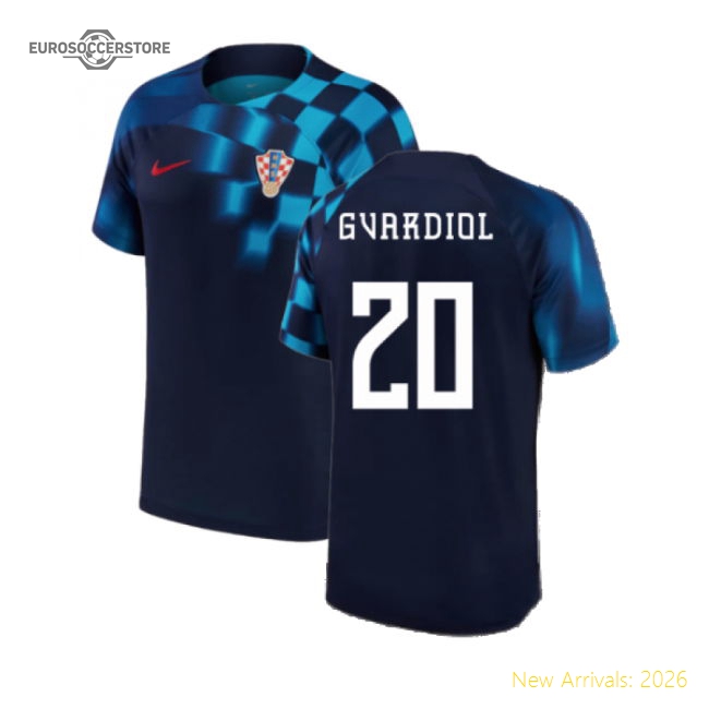 Premium Croatia 2022-2023 Away Shirt - Breathability Ventilation